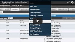 Applying Resolution Profiles